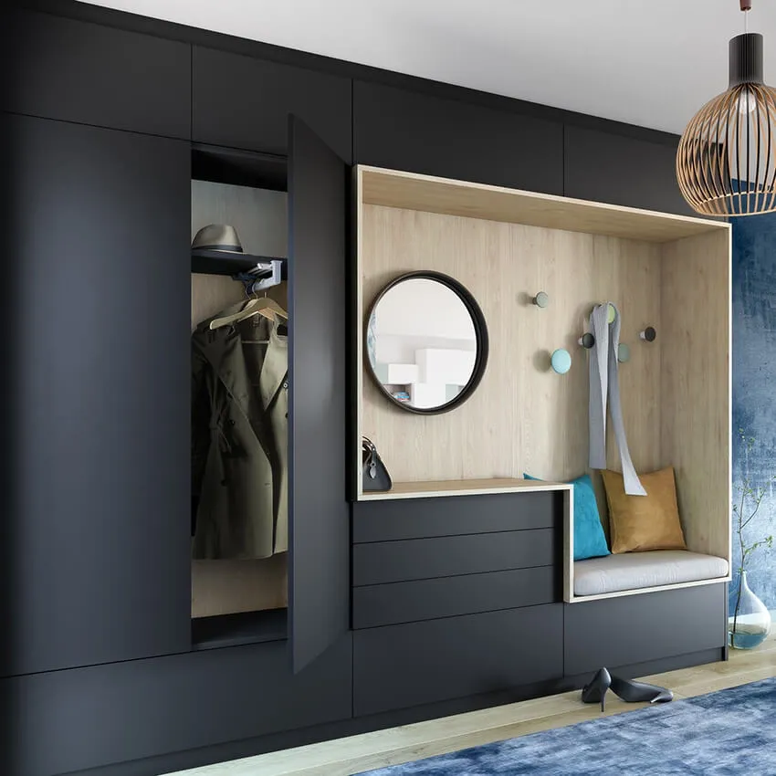 Dressing et aménagement d'entree sur mesure à Beauvais