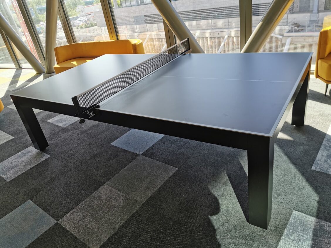 Plateau de billard convertible en table de ping-pong