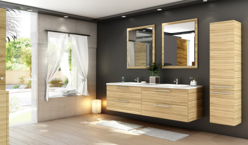 Salle de bain sur mesure moderne et haut de gamme à Beauvais